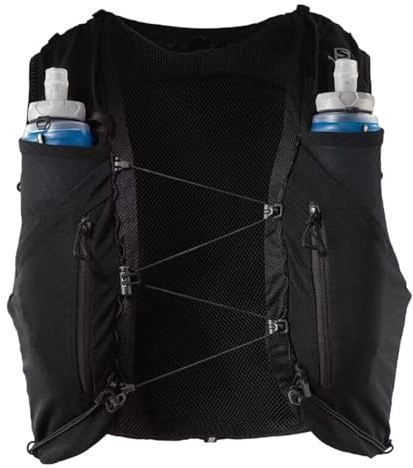 MagiDeal Trinkweste Wasserbeutel 12L Fassungsvermögen Rucksack für Männer Frauen Trinkrucksack für Fahrrad Radfahren Wandern Klettern Beutel Joggen, XL