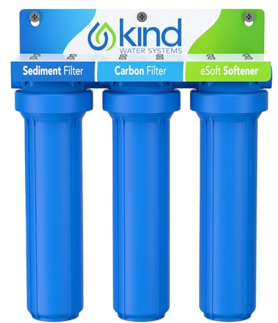 Kind Water Systems E-3000 Whole House Salt-Free Water Softener & Filter for City Water