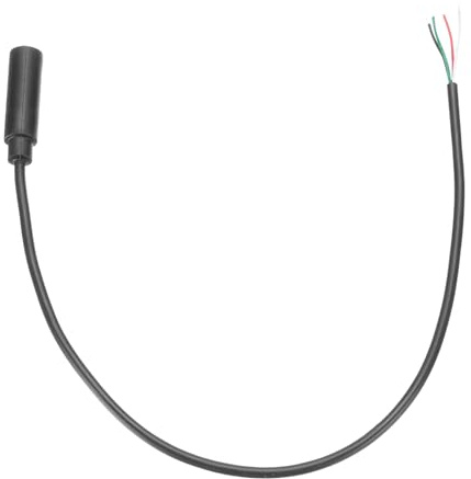 sourcing map 3.5mm Female Jack to Bare Wire Open End Replacement TRS 4 Pole Stereo 1/8 Audio Cable Plug Jack for Earphone Headphone Cable Repair, 0.30m