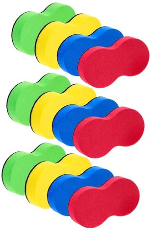BCOATH 20stücke Trocken Abwischbarer Radiergummi Aus Eva-material Wiederverwendbar Für Whiteboards Im Klein Und Leicht Staubfrei Für Zuhause Büros Und Schulen