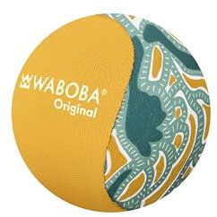 Waboba Water Bouncing Ball – The Original Skip Ball for Ocean, Lake & Pool – Water Toy for Endless Summer Fun – Durable, Soft Gel Core for Easy Skipping – Perfect for Kids & Adults - Teal Pebbles