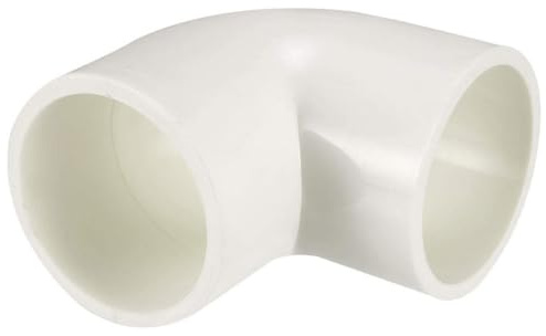 TA-VIGOR Lot de 5 raccords de tuyau en PVC de 32 mm, connecteurs coudés coulissants à 90 degrés, raccords de connexion d'angle de tuyau d'eau, joints coudés à douille coulissante pour systèmes de