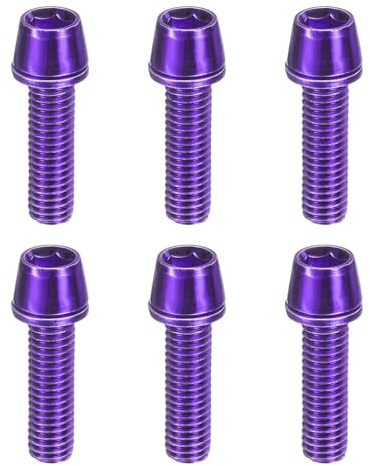 sourcing map Bike Disc Brake Caliper Bolt Hex Bicycle MTB Disc Brake Caliper Adapter Screws Bolt for Road Mountain Bike BMX