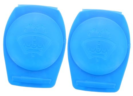 UKCOCO 2pcs Windshield Washer Fluid Reservoir Cap Compatible with Audi Easy Installation User-friendly Design Convenient Spare for Car Maintenance