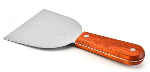 Alipis 1pezzi Spatola Per Pizza in Acciaio Spatola Per Bistecca Manico in Legno Pala Da Cucina Per Pancake Sollevatore Per Pizza Raschietto Multifunzione Accessori Da Cucina Facili Da Pul