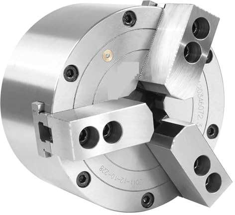 Mandrin pneumatique à trois mors, mandrin solide moyen, tour CNC tout acier KS250-3 de 10 pouces