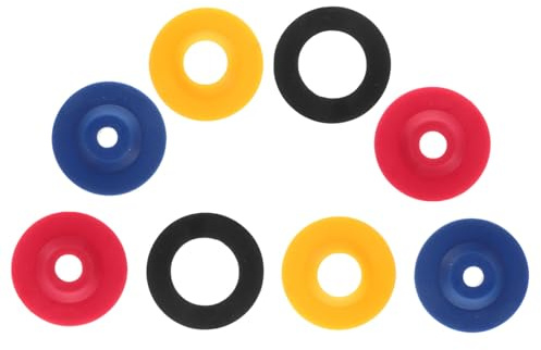 DIYEAH 8 pièces Kit de Limiteurs de Débit Silicone pour Raccords Étanches et Réductions de Pression Variées pour Pommeaux et Tuyaux Installation Facile et Économie Eau