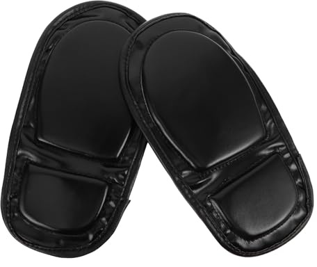 Abaodam Protège-Pieds de Kickboxing Homme 1 Paire Noir Sangles Réglables Protection Pied et Tibias pour Karaté Taekwondo et Sparring Arts Martiaux Équipement Entraînement Solide et