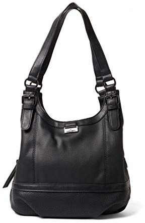 TOM TAILOR Juna Damen Shopper Umhängetasche Reißverschluss Klein