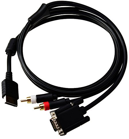 Câble VGA AV Audio Video avec RCA pour Sega Dreamcast