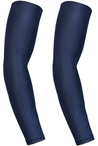 Xindiqiu AUXDIQ Mangas para Brazo Mujeres y Hombres Elásticas Mangas de Protección UV Mangas de Brazo Mangas de Compresión para Deportes Ciclismo Correr Golf