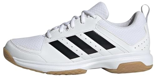 Adidas Damen Ligra 7 Indoor Shoes, Cloud White/Core Black/Cloud White, 42 EU