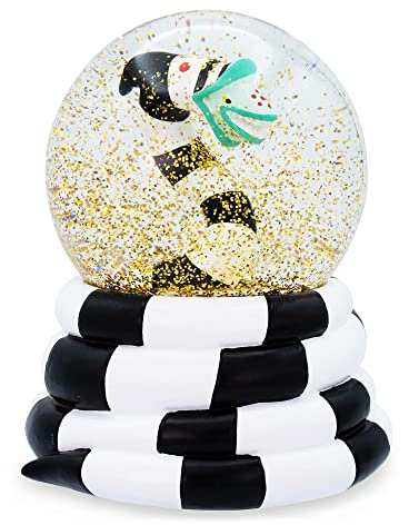 Silver Buffalo Beetlejuice Sandworm Schneekugel zum Sammeln, 10,2 cm