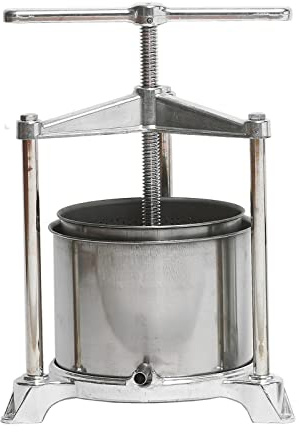 1PEZZO TORCHIETTO PREMITUTTO ALLUMINIO/INOX MOD.AL LT.5,5