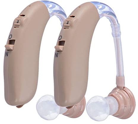 Amplificatore digitale Amplificatori acustici del suono personale per le orecchie, gli anziani, 120 ore di durata della batteria