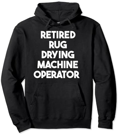 Teppichtrockner im Ruhestand Pullover Hoodie