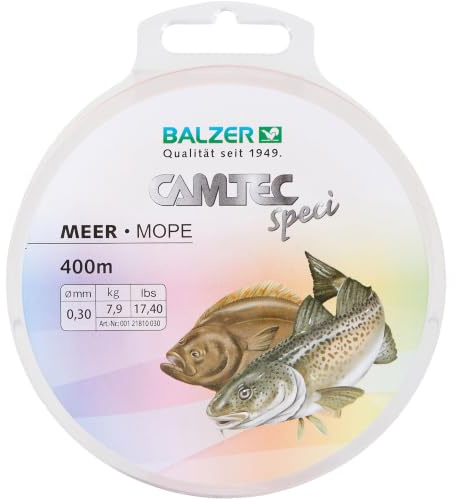 Balzer Angelschnur Meer Camtec SpeciLine - Meeresschnur monofil Fluo-orange