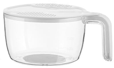 Passoire À Riz À Trous - Passoire À Évier Portable | Récipient De Lavage De Riz | Organisateur De Lavage De Légumes Multifonctions Avec Couvercle | Panier De Lavage En Bambou Pour Riz, Fruits