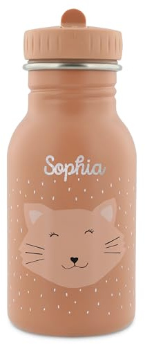 Trinkflasche Kinder 500ml mit Namen Katze von Trixie (Katze, Flasche 500ml)