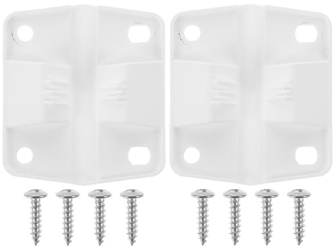 YARNOW Juego de 2 Bisagras Enfriador de Plástico con Tornillos para Hielera Grande, Repuesto de Fácil Instalación para Casa u Oficina