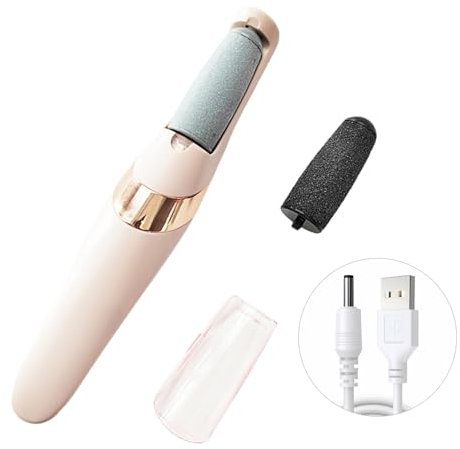 Pedicure Elettrico Professionale Lima per Piedi Elettrica Piedi Attrezzi per Pedicure con 2 Rullo Ricambio e Luci a LED Velocità Regolabile Lima Elettrica per Piedi per Talloni Screpolati Calli