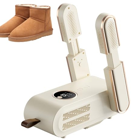 Secador De Zapatos - Secador De Botas Para El Invierno | Desodorizador De Zapatos Versátil | Secadora De Zapatillas De Calefacción Rápida Con Temporizador Inteligente | Calentador De Arranque Plegable