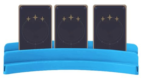 Playing Card Holder: Lightweight ABS Structure, Card Display, Compact Table Size | Organizing Board Games, Sorting Station, Group Entertainment Areas,