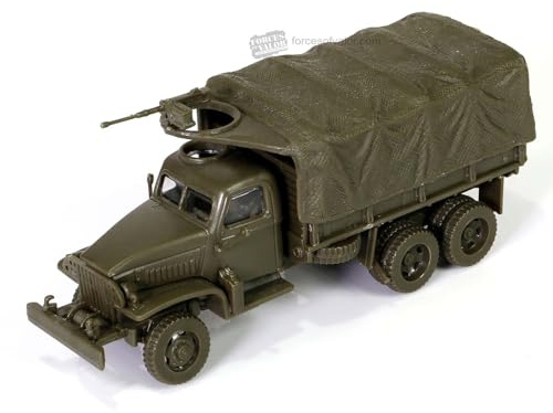 Forces of Valor GMC 2,5 Tonnen Cargo Truck 1st Infanterie Division Normandie Juni 1944 1:72, Braun
