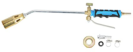 Cannello per Saldatura Ad Accensione Pistola per Riscaldamento per Saldatura di Grado Industriale Modello 35 Torcia per Saldatura a Gas Liquefatto di Grado Industriale Pistola a(Doppio interruttore)