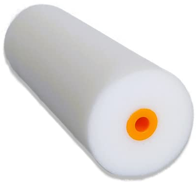 Quercos. Schaumwalzen Farbroller 16cm. Lackierwalze superfein - Lackwalze - Malerwalze - Malerrolle - Lackrolle. Schaumwalze beidseitig gerade.