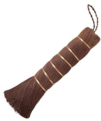 LOVIVER Cepillo de cerdas para con Mango Largo Colgante, práctico, Multiusos, Duradero, para Limpieza del hogar, Platos, cepillos, Platos, Palma de cáñamo