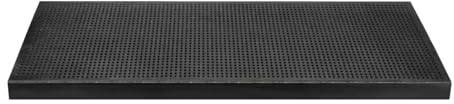 casa pura Stufenmatte aus Gummi - 25 x 75 cm - 5 Stück wetterfeste & Rutschhemmende Treppenstufen Matten - Gummistufenmatte für Außen - Treppenauflage - Antirutschmatte Santiago
