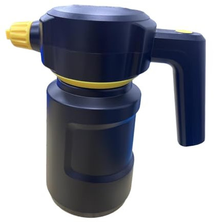 Colcolo Pulverizador de Espuma Eléctrico para Coche, Pulverizador de Agua, 2 L, Botella Pulverizadora Eléctrica, Espumador de Mano para Limpieza de Coches, Ho, Amarillo