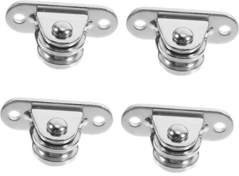 iplusmile 4stücke Pulley Wheel Mit Stabilen Lagern Für Müheloses Ziehen Und Umlenken Von Seilen Für Wäscheleine Kabelinstallation Und Schwere Hebeaufgaben