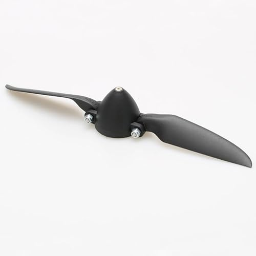 1PCS Nylon 6~11inch Folding Propeller+Cover with Aluminum Core 7 * 3 6.5 * 4 6 * 4 11 * 8 6 * 6 for Big Glider Fixed-wing RC Drone Install - (Color: 1pcs 11X8)