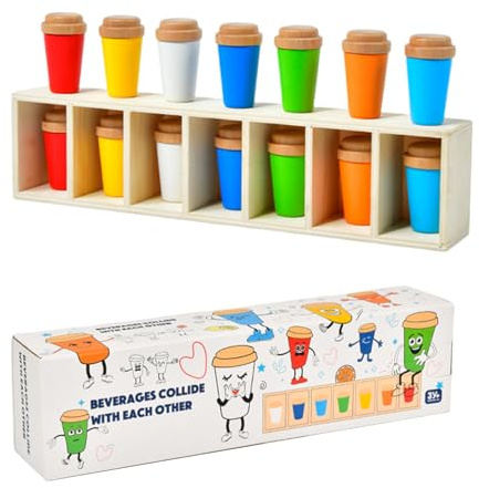 Rrlihjgu Buntes Spiel – Gedächtnisspiel für Kinder | Lernspielzeug für Kinder, Mädchen und Erwachsene, Klassenzimmer, Partys, Picknicks, Familie
