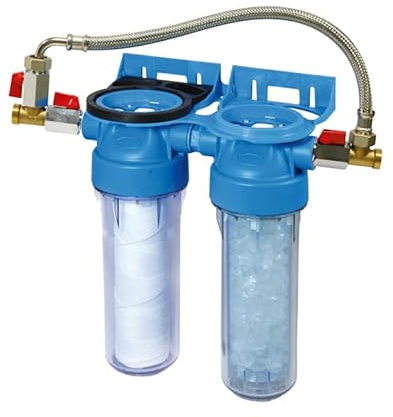 Filtre double Anti-tartre et Anti impuretés avec by-pass