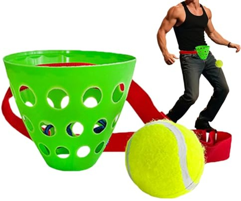 Generisch Juego de bolas oscilantes para tambalear – juego de temblor para con correas | Juego de pelota oscilante | Actividad al aire libre para coordinación de movimiento