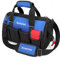 WORKPRO Borsa Porta Utensili per Attrezzi ad Apertura Larga con Base Rigida Anti Umidità 14''