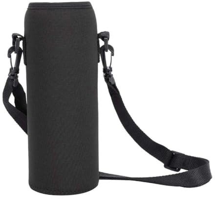 Outdoor Wasserflasche, 1000ml isolierte Wasserflaschentr?ger, Neopren-Tragetasche mit Gurt f¨¹r Sport und Outdoor