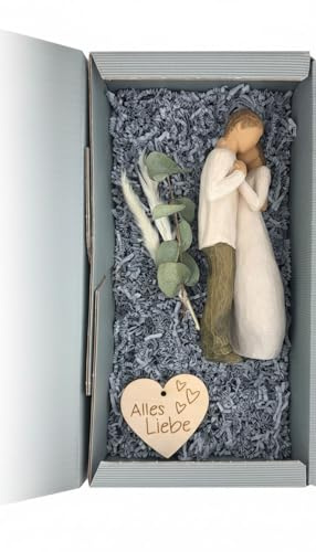 Hochzeitsgeschenk Trockenblumen Geschenkbox