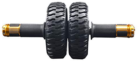 KANKOO Bauchtrainer Roller Bauchtrainer Gerät Roller Core Trainer Maschine Ab Trainer Machine Übungsrad für Bauchmuskeln Kernübungsgeräte Black,One Size