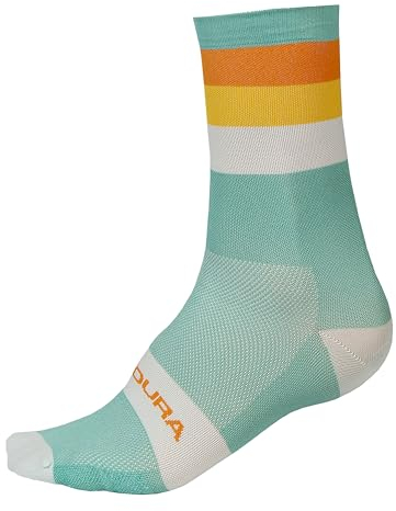 Endura Bandwidth Fahrradsocken für Herren, Aqua, L