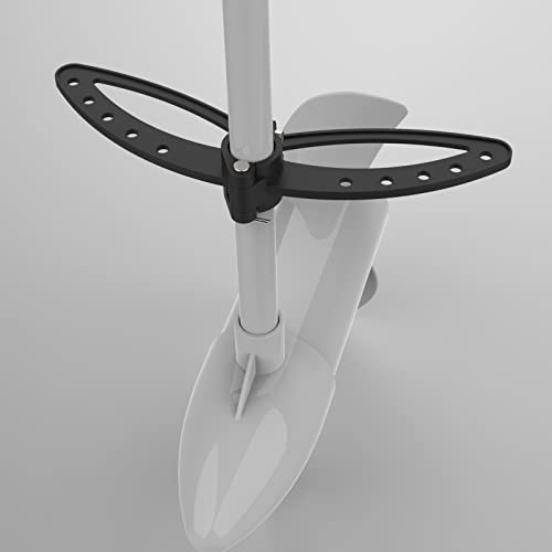 Triángulo de dirección para motores de arrastre de kayak, motor fueraborda eléctrico y otros motores auxiliares