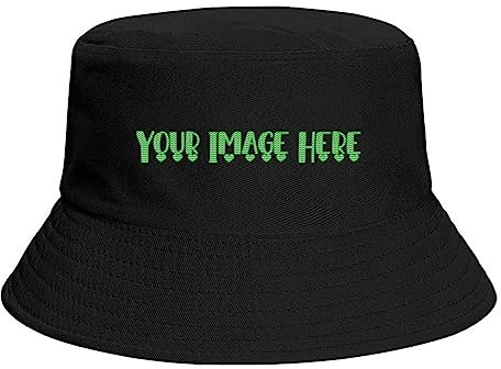 personalisierter Fischerhut Your Image Here Fischermütze für Männer Frauen Geburtstagsgeschenke