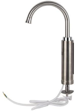 TOPINCN Electric Hot Water Heater Faucet with LED Display Water Heater Faucet Kitchen Electric Heating Water Sink Tap Hot Faucet Heaters Kitchen Sink Mixer