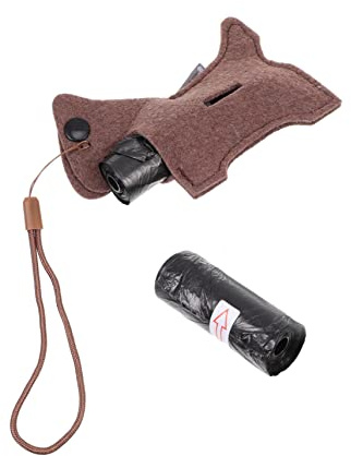 BESPORTBLE 1set Sacchetti per Escrementi Cane Dispenser per Sacchetti Igienici Confezione Resistente e Utilizzare