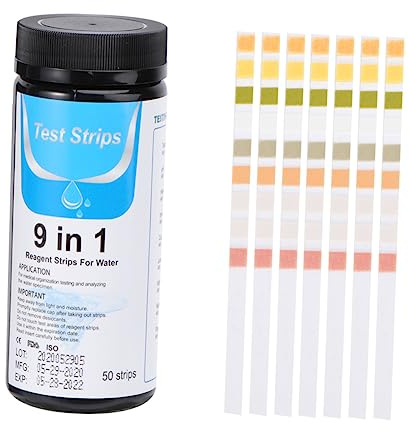 MUCKLILY 50pièces Kit De Test De Qualité De Eau Ph Sensibles Pour Aquariums Et Eau Potable Résultats Instantanés