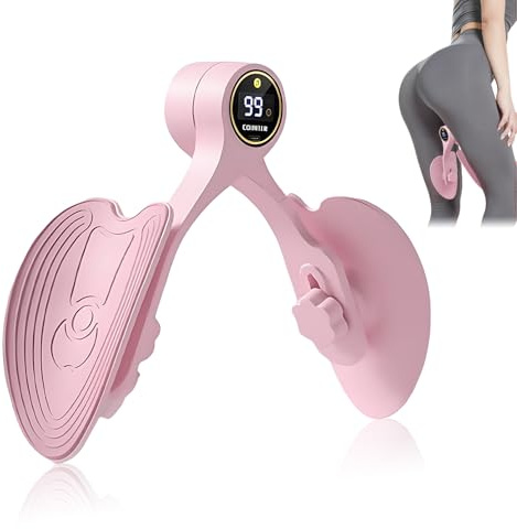 Pelvic Floor Trainer for Women, Thigh Master, Inner Thigh Exerciser with Digital Display, 360° Rotating Kegel Pelvic Floor Exerciser, Resistance Adjustment Leg Inner Thigh Exercise Equipment Stretcher