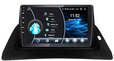 Android 15 9 Pollici Touchscreen Stereo Auto Bluetooth Auto Radio Stereo Per Renault Kangoo 2005-2018 Con FM Radio Comando Del Volante WiFi AHD Retrocamera(Y2 2+32G)
